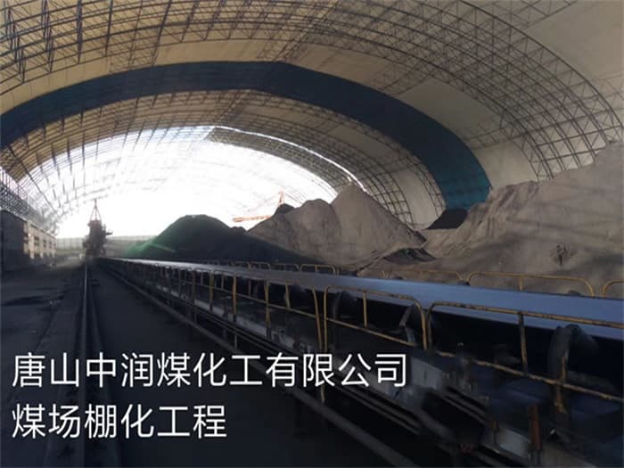 阿里中润煤化工有限公司煤场棚化工程